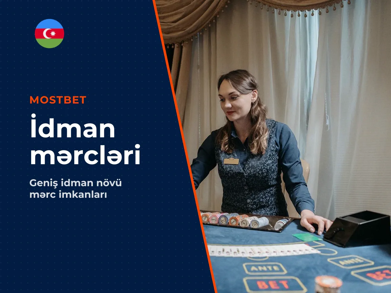 Əsas idman növləri üzrə mərc seçimləri. Maraq dairəsi genişdir: futbol, tennis, basketbol, MMA və 40-a yaxın digər idman növündə fərqli mərc variantları formalaşdırılıb. Yerli futbol matçları üzrə bəz