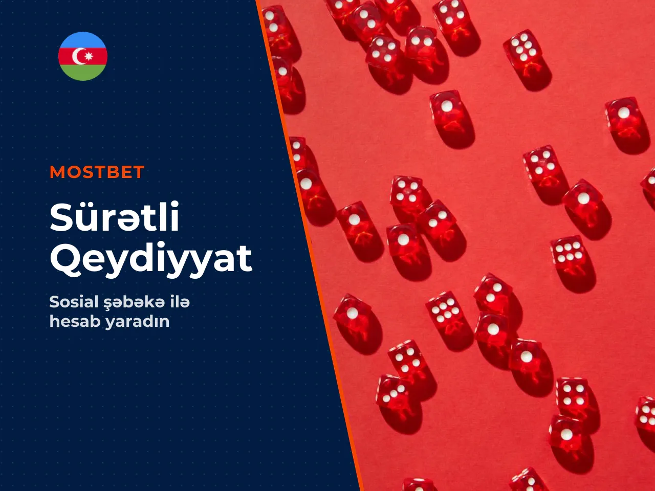 Sosial media vasitəsilə sürətli giriş və qeydiyyat