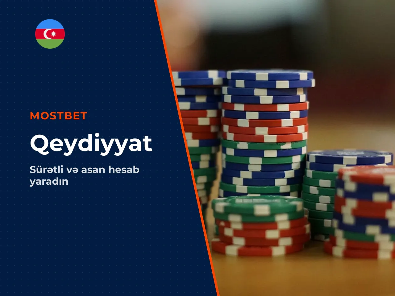 Yeni hesab yaratmaq və qeydiyyat mostbet prosesi