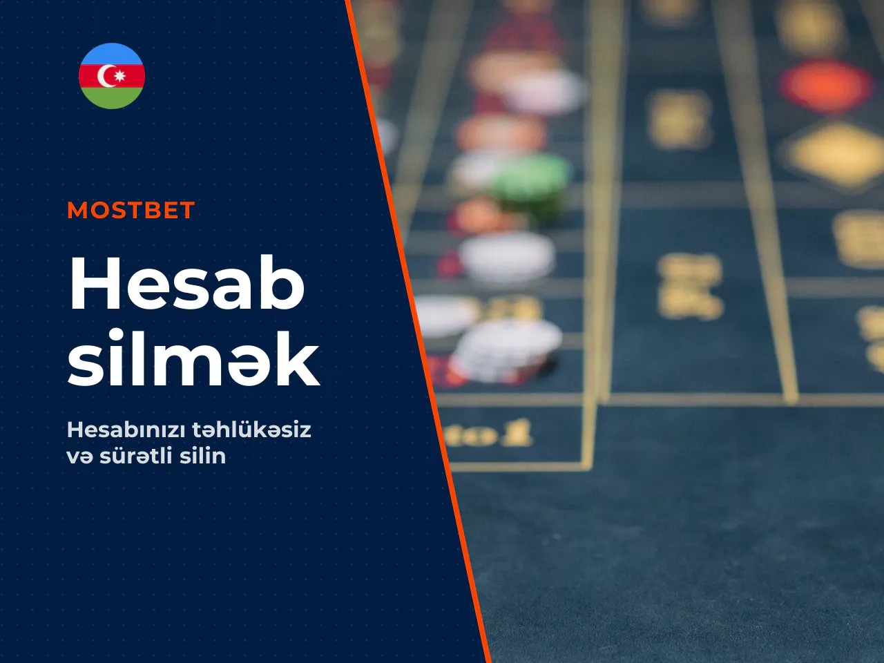 Mostbet hesabını necə silmək olar