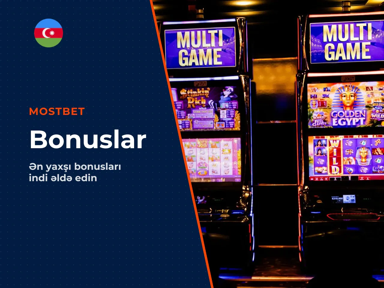 Welcome bonus, casino bonus və sports bonus